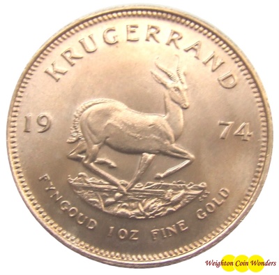 1oz Gold KRUGERRAND