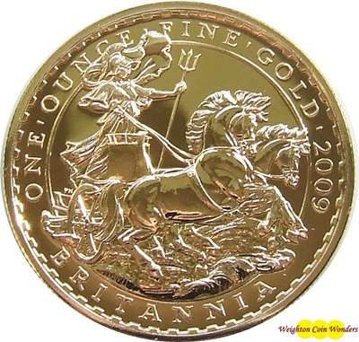 2009 1oz Gold Britannia - NEW RELEASE